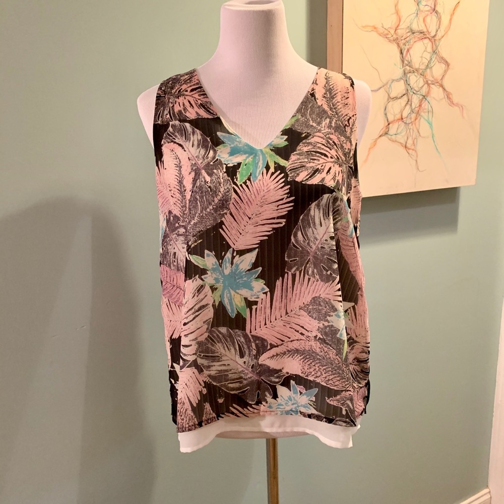 Renee C. Sleeveless Top